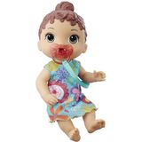 Baby Alive Baby Lil Sounds Interactive Brown Hair Baby Doll For Girls &amp;amp Boys Ages 3 &amp;amp Up Faz 10 Efeitos Sonoros Incluindo Risos