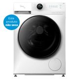 Máquina de Lavar 13kg Midea Healthguard Branca Conectada MF200W130WB/WK-01 - 127V
