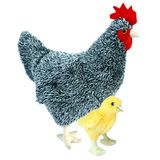 Adore 12 Standing Wynonna The Hen Chicken With Baby Chick Pelúcia Brinquedo Animal Recheado