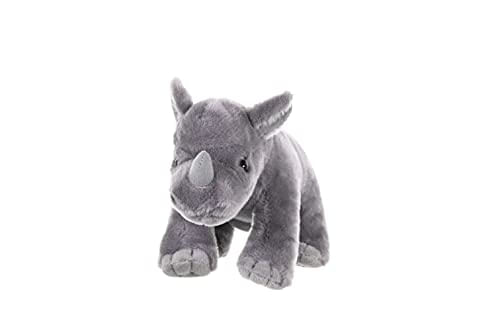 Wild Republic Rhino Baby Plush, Stuffed Animal, Pelúcia Brinquedo, Presentes Para Crianças, Cuddlekins 8 Polegadas