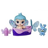 Baby Alive Glo Pixies Minis Doll, Aqua Flutter, Glow-in-the-dark Doll For Kids Ages 3 And Up, 3,75 Polegadas Pixie Toy Com Amigo Surpresa