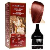 Surya Brasil Tintura De Cabelo De Henna Creme Natural De Extrato De Plantas