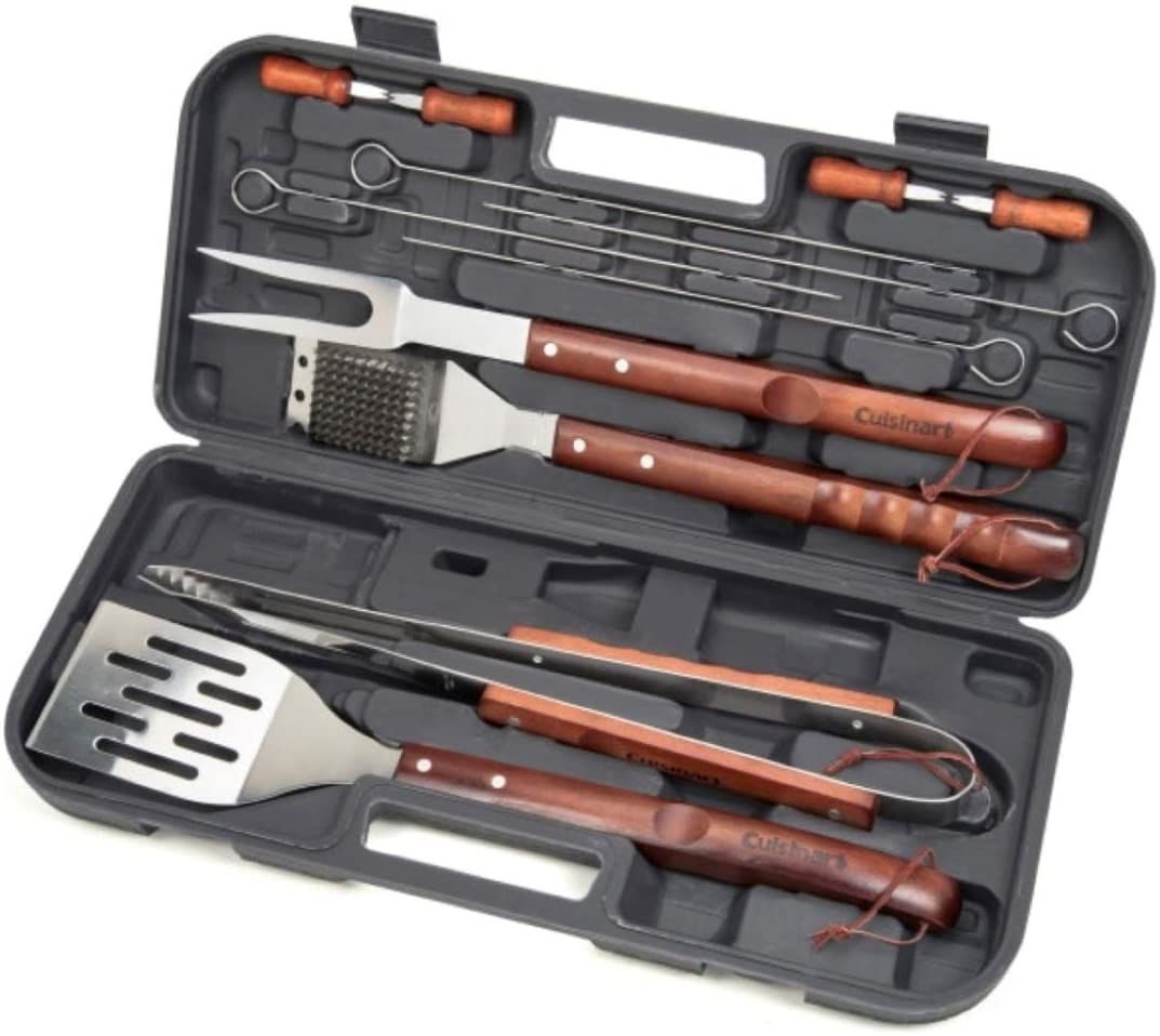 Conjunto De Ferramentas De Cabo De Madeira Cuisinart Cgs-w13 (13-piece)