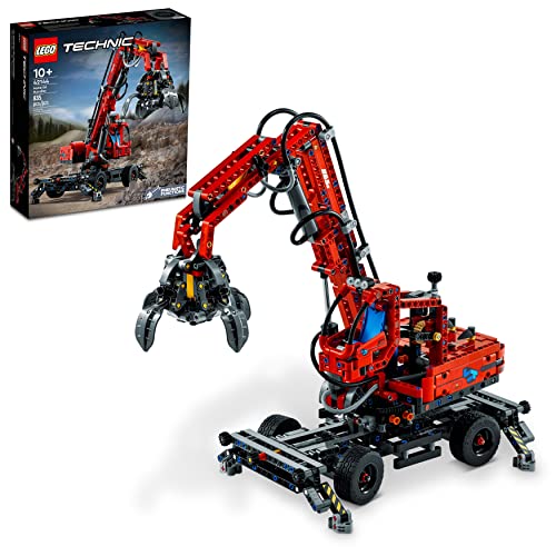 Lego Technic Manipulador De Materiais Guindaste 42144 Conjunto De Brinquedos De Construção