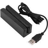 Leitor De Cartão De Crédito Magnético Usb De 90 Msr90 3 Rastreia Mini Leitor De Cartão Inteligente Msr605 Msr606 Deftun