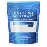 Antigos Minerais Magnésio Banho Flocos Ultra Com Optimsm - Saco De Suplemento De Magnésio Resealável De Cloreto De Zechstein Com Melhor A