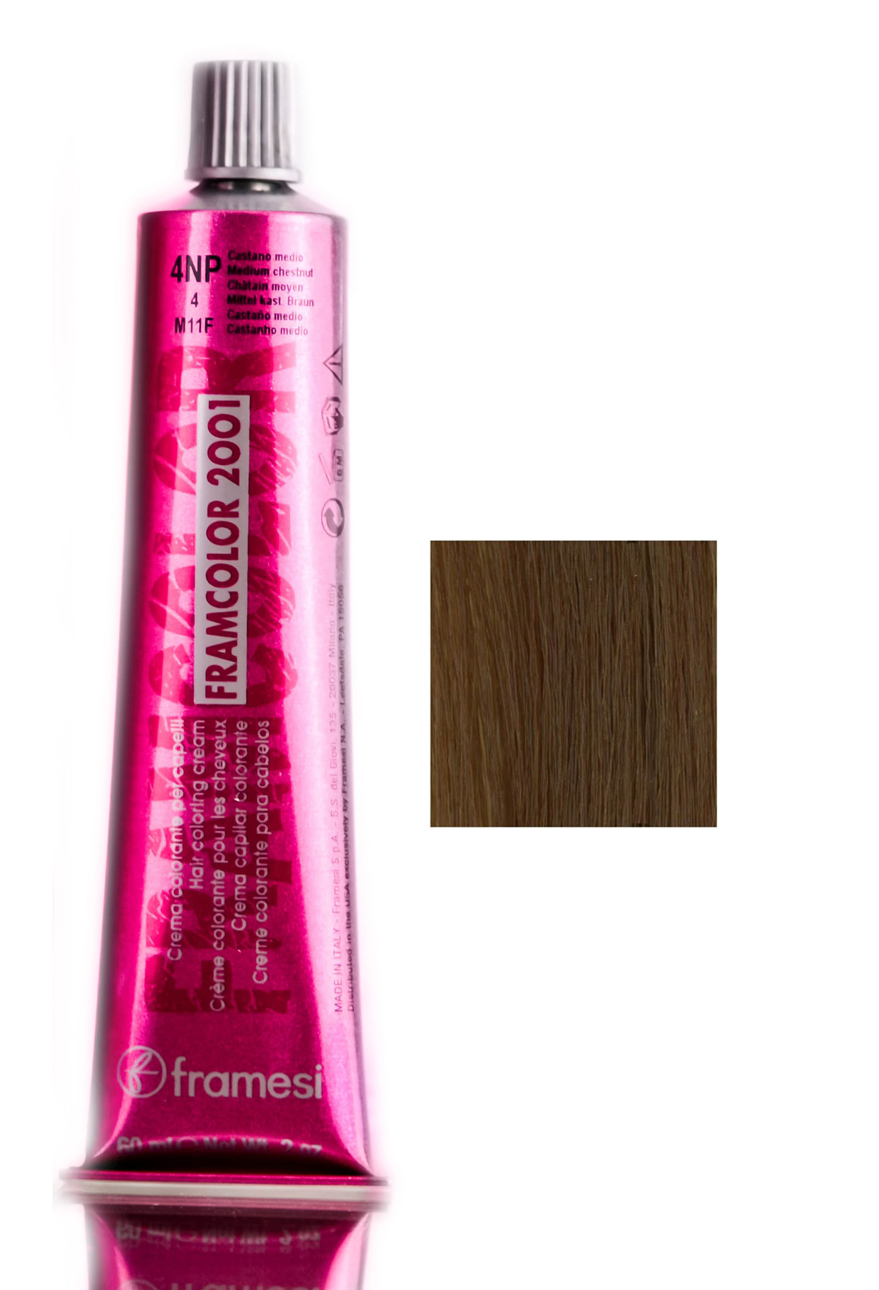 Creme De Coloração De Cabelo Framesi Framcolor 2001 6np