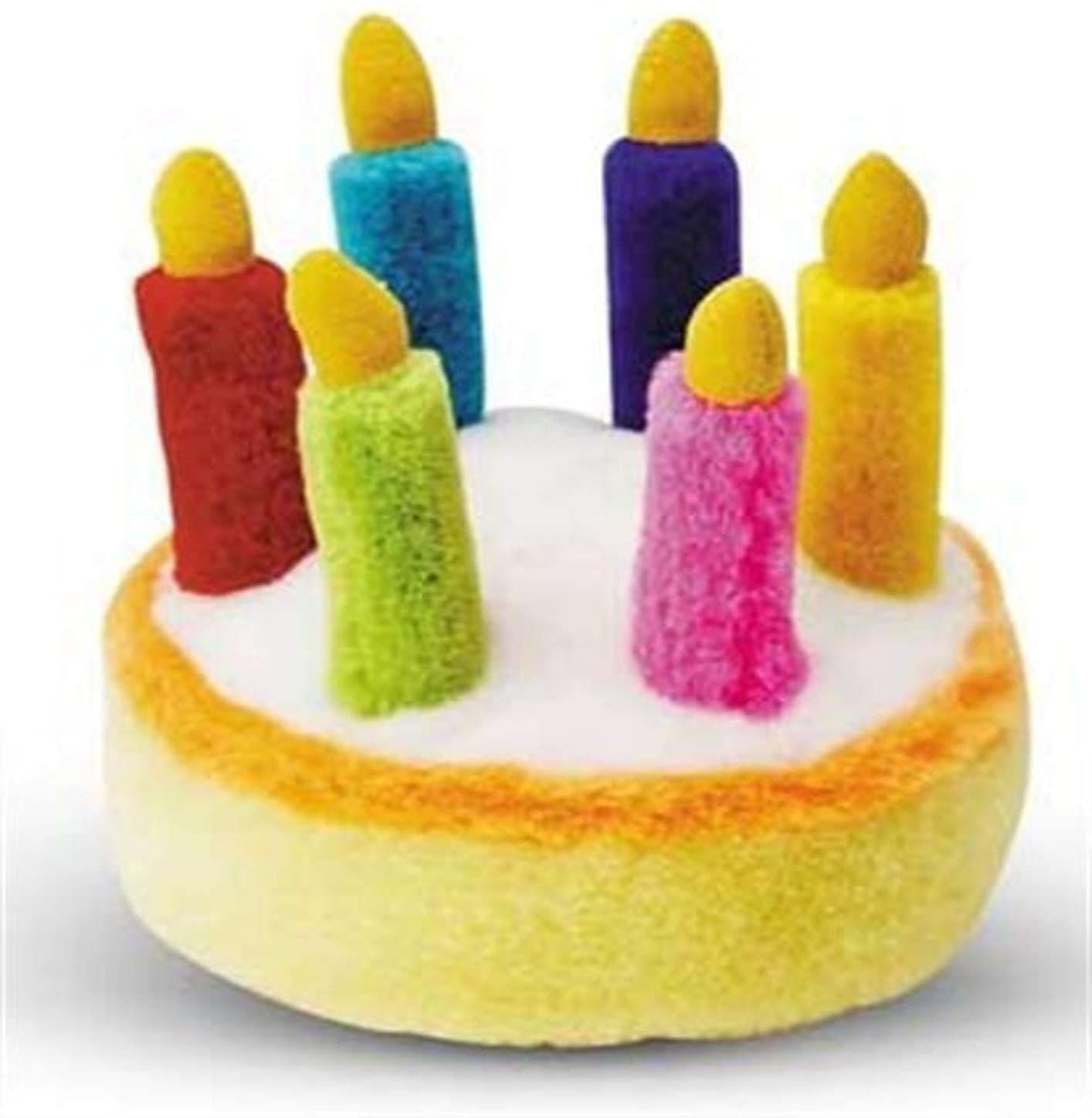 Brinquedo Bolo De Aniversário De Pelúcia Para Cães Multipet