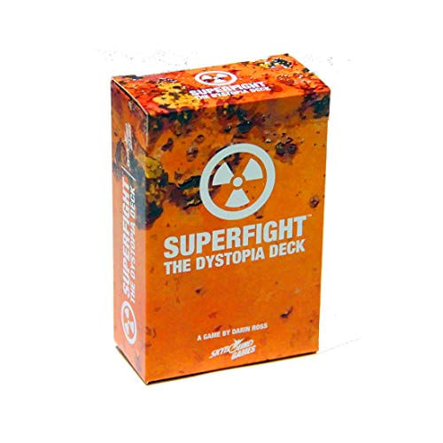 Superfight Dystopia Deck: 100 Cartas Distópicas Para O Jogo De Argumentos Absurdos | Expansão De Jogos De Festa De Super Poderes E Super P