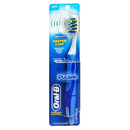 Escova De Dentes Oral-b Pulsar 40 Soft Cada Da Oral-b (pacote Com 2)