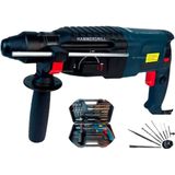 Martelete Rotativo 950w Furadeira Sds Azul Sa8222 Satools