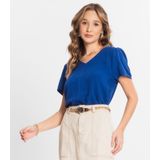 Blusa Feminina Comfy Select Azul Gg