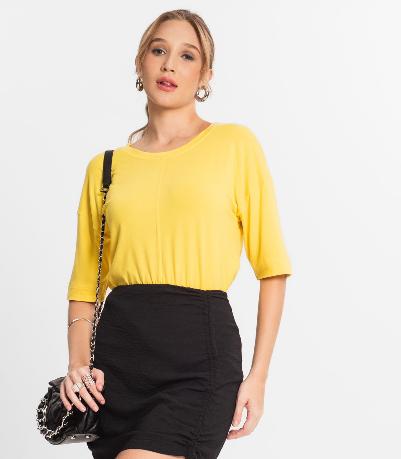 Blusa Feminina Lisa Select Amarelo M