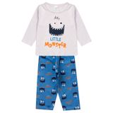 Pijama Infantil Menino Manga Longa Select Bege 4