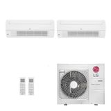 Ar-condicionado Multi Split Inverter Lg 36.000 (2x Evap Cassete 1 Via 24.000) Quente/frio 220v