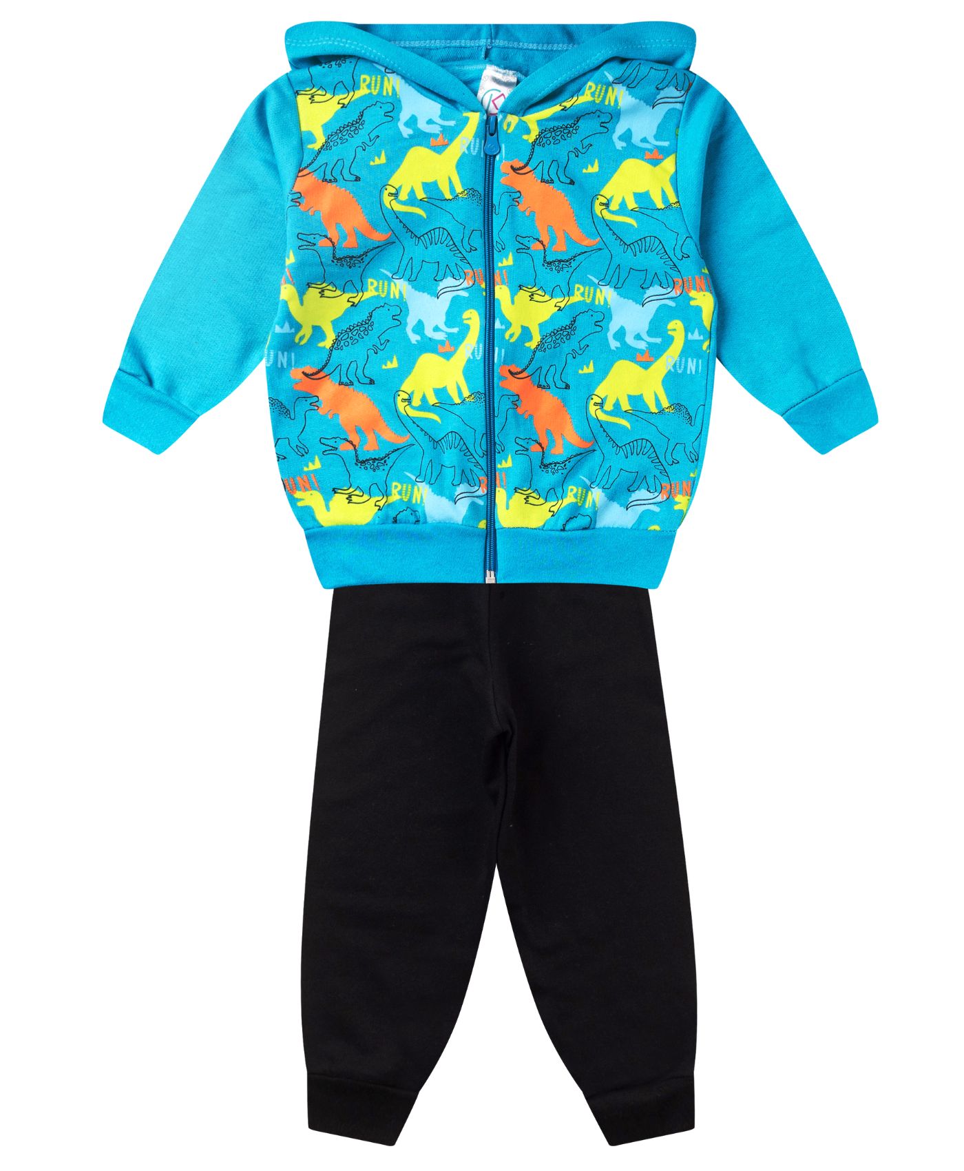 Conjunto Infantil Menino Com Jaqueta Select Azul 3