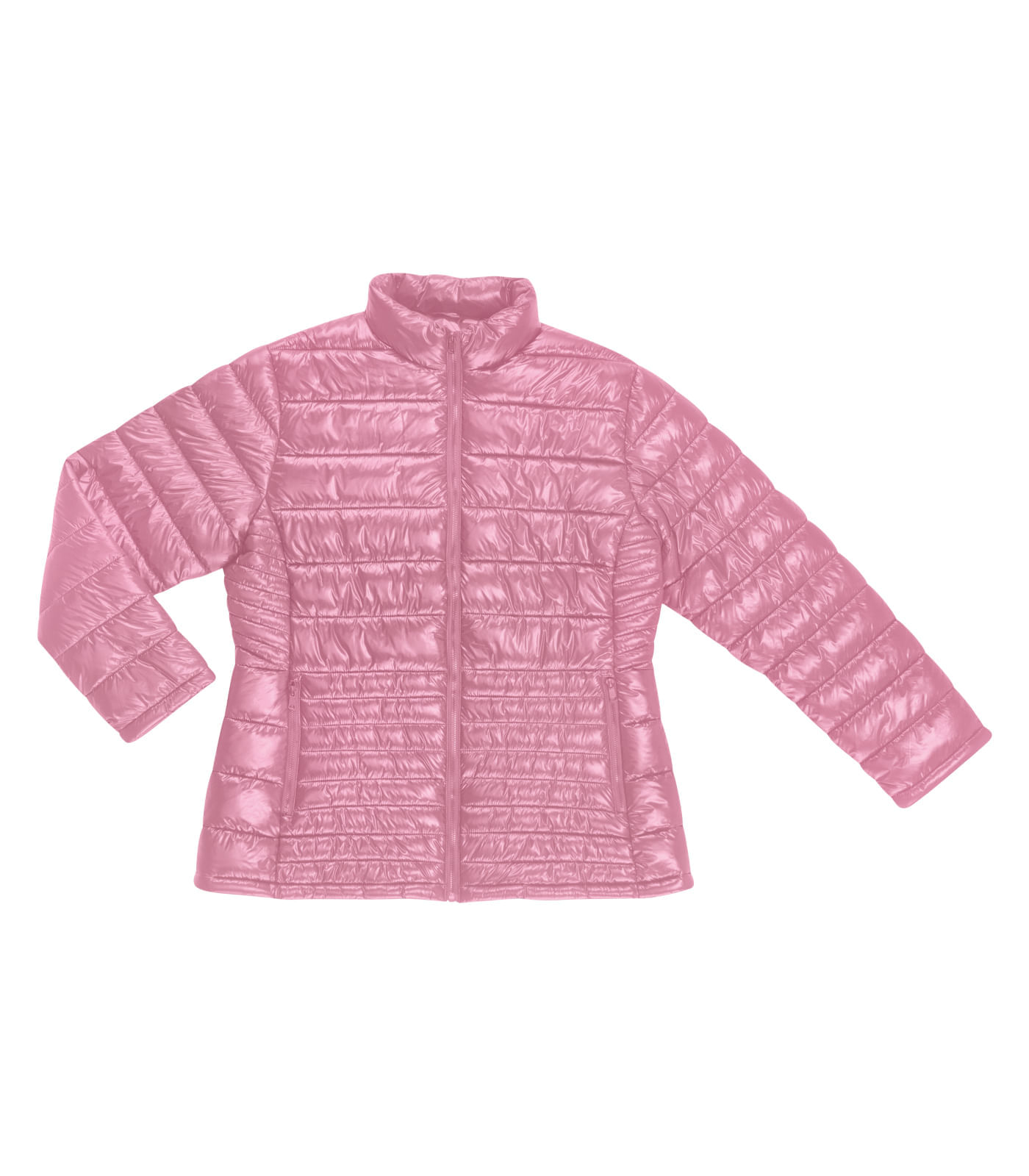 Jaqueta Plus Size Microfibra Secret Glam Rosa Plus G3