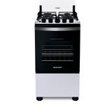 Fogão Brastemp 4 Bocas Branco com Duas Prateleiras com Alturas Ajustáveis BFO4NBB - Bivolt
