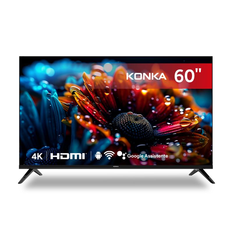 Tv 60" Led Konka 4k - Ultra Hd Smart - Udg60qr680ln