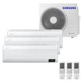 Ar Condicionado Multi Tri Split Samsung 28000 Btus (3x12000) Q/f Inverter 220v