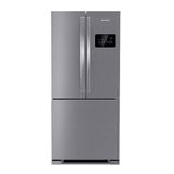 Geladeira Brastemp Frost Free Side Inverse 3 Portas A+++ 554 Litros Cor Inox - BRO85AK 220V
