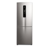 Geladeira Electrolux 490 Litros Bottom Frost Free Com Tecnologia Inverter, Autosense E Food Control Cor Inox - 220v