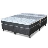 Cama Box Queen Size Castor Sleep Class Com Mola Bonnel 64x158x198cm