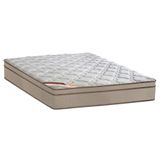 Colchão Casal Sleep Revolution Com Molas Bonnel E Euro Pillow 27x138x188 Cm Castor
