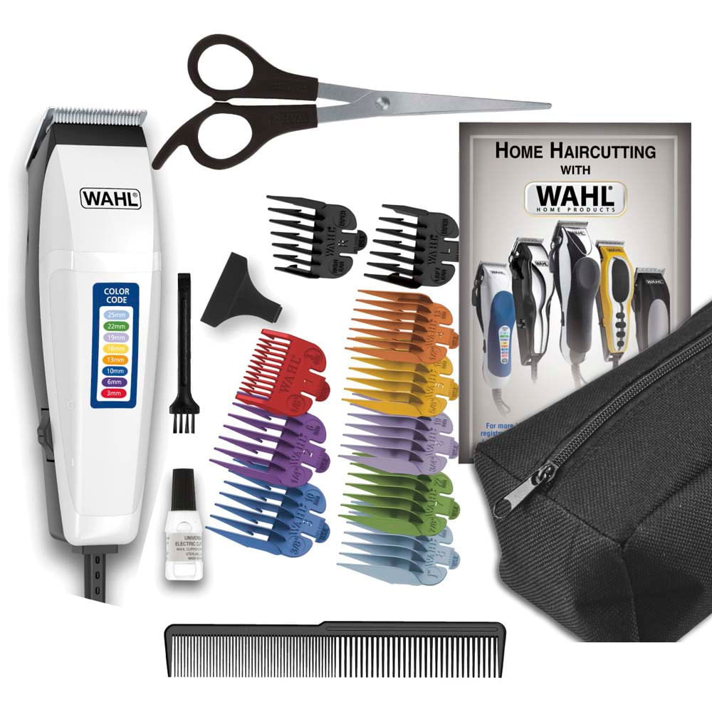 Máquina De Cortar Cabelo Wahl Clipper Color Code 9314-1755 10 Pentes