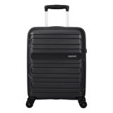 Mala De Viagem Media Em Polipropileno American Tourister Sunside Cadeado Tsa Preta