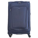 Mala De Viagem Grande Em Poliester Samsonite Kick Air Cadeado Tsa E Rodas Duplas 360 Azul