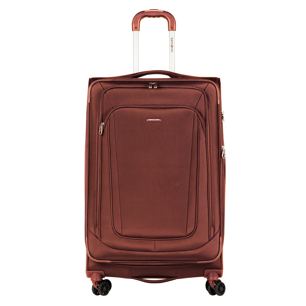 Mala De Viagem Grande Em Poliester Samsonite Kick Air Cadeado Tsa E Rodas Duplas 360º Vermelha