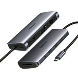 Adaptador Multiportas Usb-c Ugreen 10 Em 1 Cinza Espacial