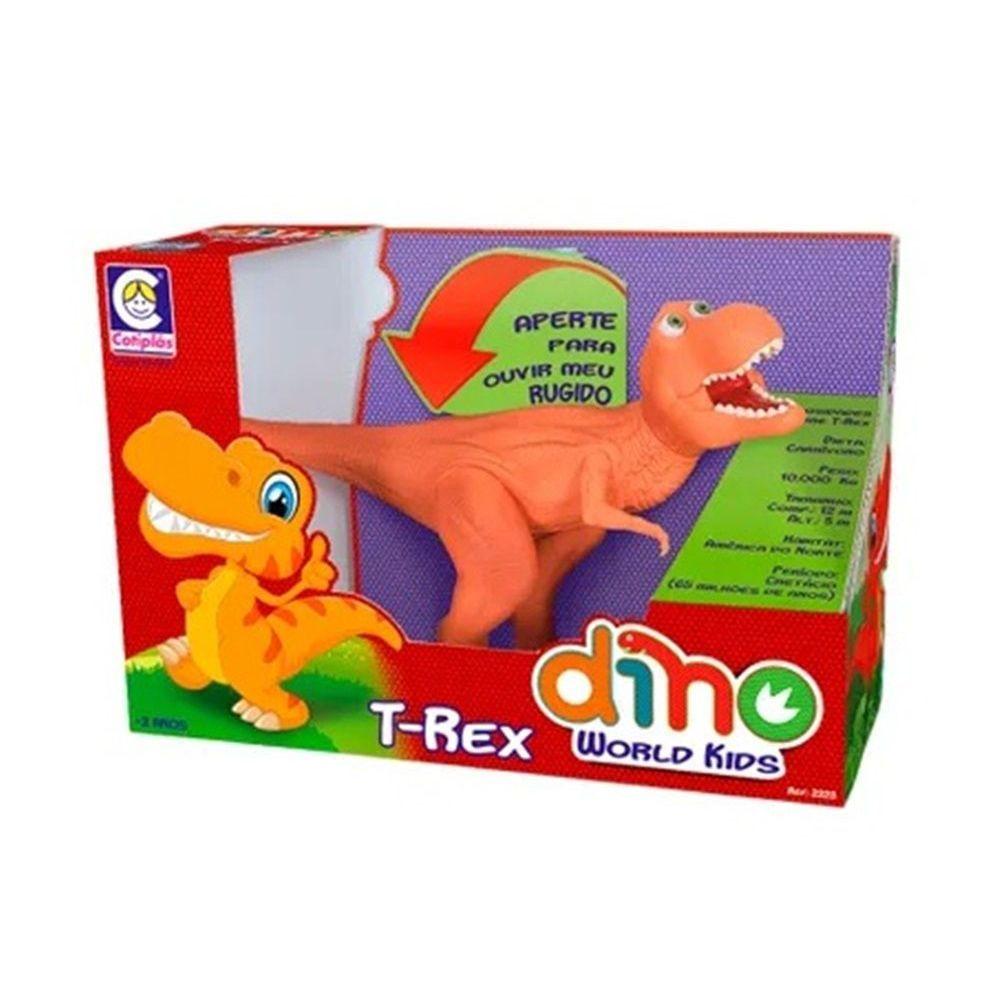 Brinquedo Dinossauro Colorido Parafuso Dino Vermelho em Promoção na  Americanas