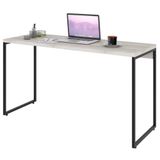 Mesa De Escritório Escrivaninha 135cm Dynamica Industrial C08 Snow