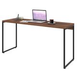 Mesa De Escritório Escrivaninha 150cm Dynamica Industrial C08 Nogal