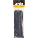 Abraçadeira De Nylon 1000x9,0mm Preta Com 10 Peças - Vonder