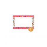 Lousa Quadro Branco Em Pvc Infantil 62x40 Cm - Diversos Modelos Cor Rosa