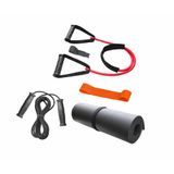 Kit Funcional Fitness Corda De Pular + Mini Band +