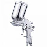 Pistola De Pintura Por Gravidade Caneca Alumínio 400ml