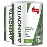 Kit 2 Aminovita Vegano Limão Vitafor 240g