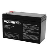 Bateria P/ Nobreak 12v/7ah En013 Preta Powertek
