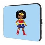 Case Notebook Infantil Escolar Maravilha Negra