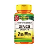 Zinco Quelato Cápsulas 60 Cápsulas Unilife