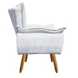 Namoradeira Opala Suede Castanho Cinza