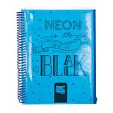 CADERNO UNIVERSITARIO 160 FOLHAS 10 MATERIAS BUBBLE AZUL - 3359AZ