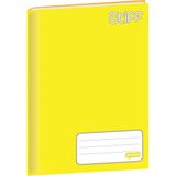 CADERNO BROCHURAO COST 96FLS STIFF JANDAIA AMARELO - 00061-11