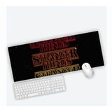 Mouse Pad Grande Gamer Stranger Things Color