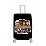 Capa Protetora P/ Mala Viagem Média Bonecos Stranger Things