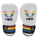 Luva De Boxe Muay Thai Mks Energy Pride Line - 2 Opções De Cores 10 Oz
